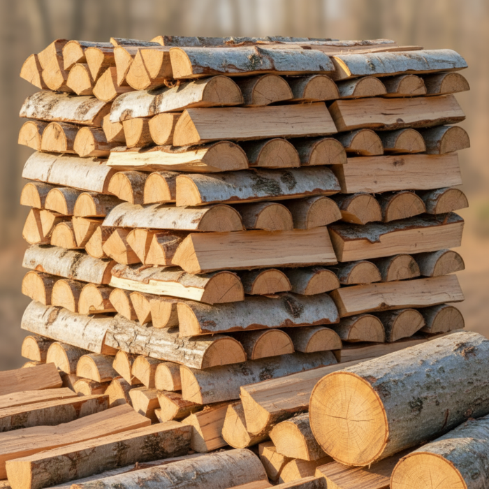 Lena de Roble Seca 50cm – Formato Grande